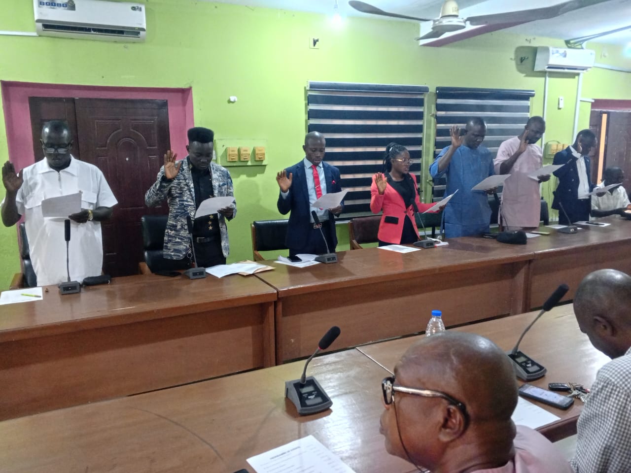 DELSU PGSAN: Caleb Godwin-Ivworin-Led Executive Sworn In