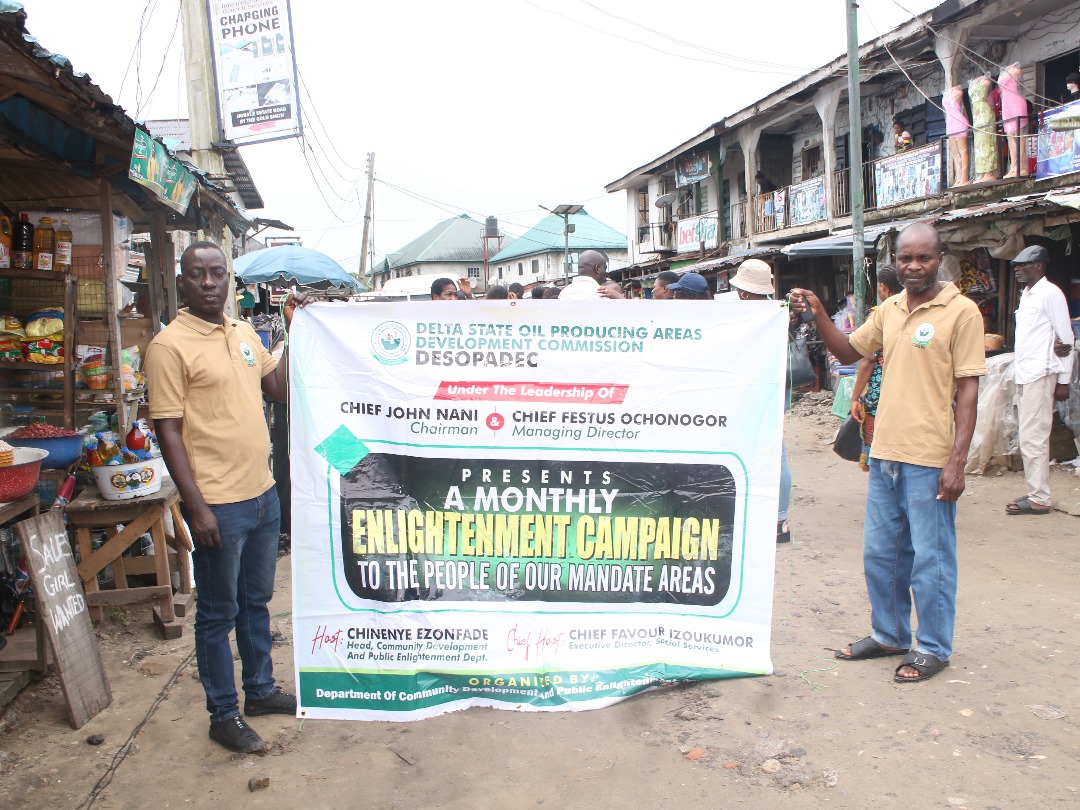 Social Vices:  DESOPADEC Takes Sensitization Campaign To Jigbale Market