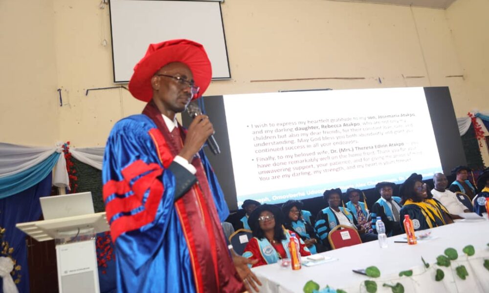 DELSU: Professor Atakpo Delivers 114th Inaugural Lecture (PHOTOS)