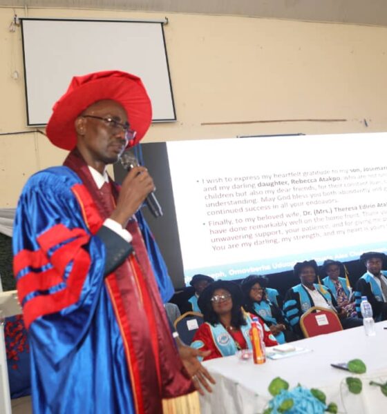 DELSU: Professor Atakpo Delivers 114th Inaugural Lecture (PHOTOS)