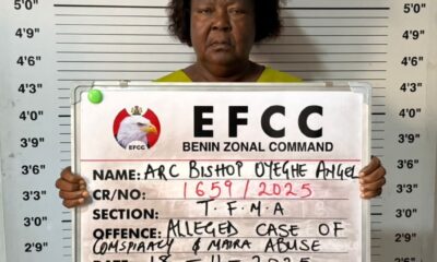 EFCC Arrests Female Archbishop In Warri For Alleged Naira Abuse