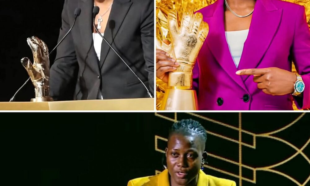 Chiamaka Nnadozie Wins CAF Women’s Goalkeeper Of The Year For The Third Year Running