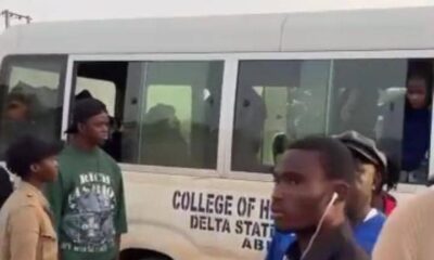 NUGA: DELSU Sports Team Arrives Jos