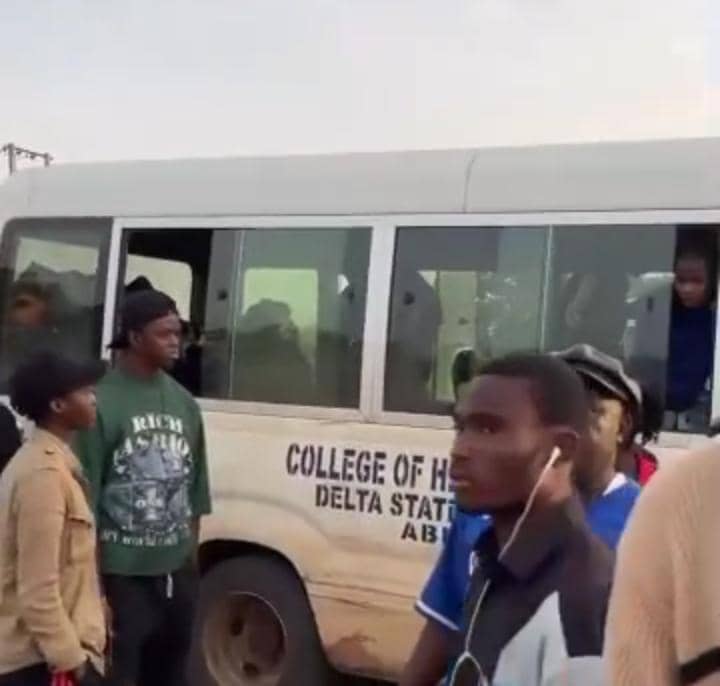 NUGA: DELSU Sports Team Arrives Jos