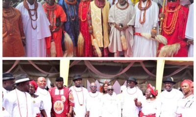 Ughelli South United Forum Celebrates Ovie Of Udu Kingdom On Staff Of Office