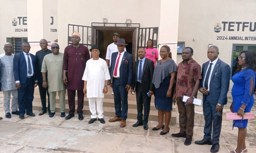 TETFund Board Member, Aboh Uduyok, Commends Tinubu, Commissions Key Projects At Delta State Polytechnic, Otefe-Oghara