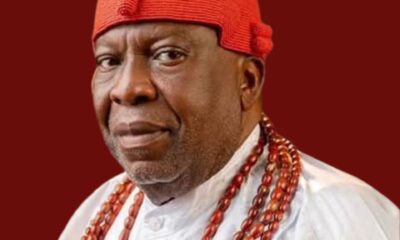 Senator Dafinone Felicitates Owhorode Akpomudje On Coronation, 71st Birthday
