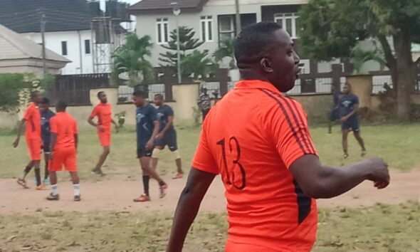 Press Week NUJ, NMA Play Thrilling 1–1 Draw In Novelty Football Match
