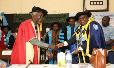 DELSU VC Eulogises Professor Akporhonor, As He Delivers 10th Valedictory Lecture