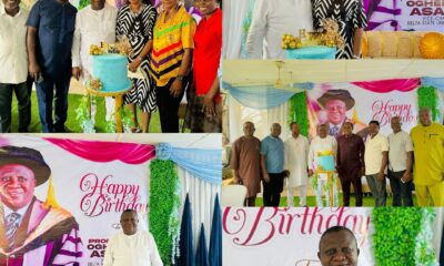 DELSU Community Celebrates Vice-Chancellor’s First Birthday in Office