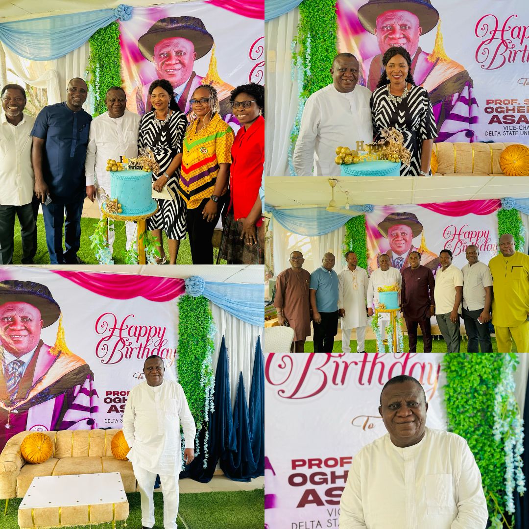 DELSU Community Celebrates Vice-Chancellor’s First Birthday in Office