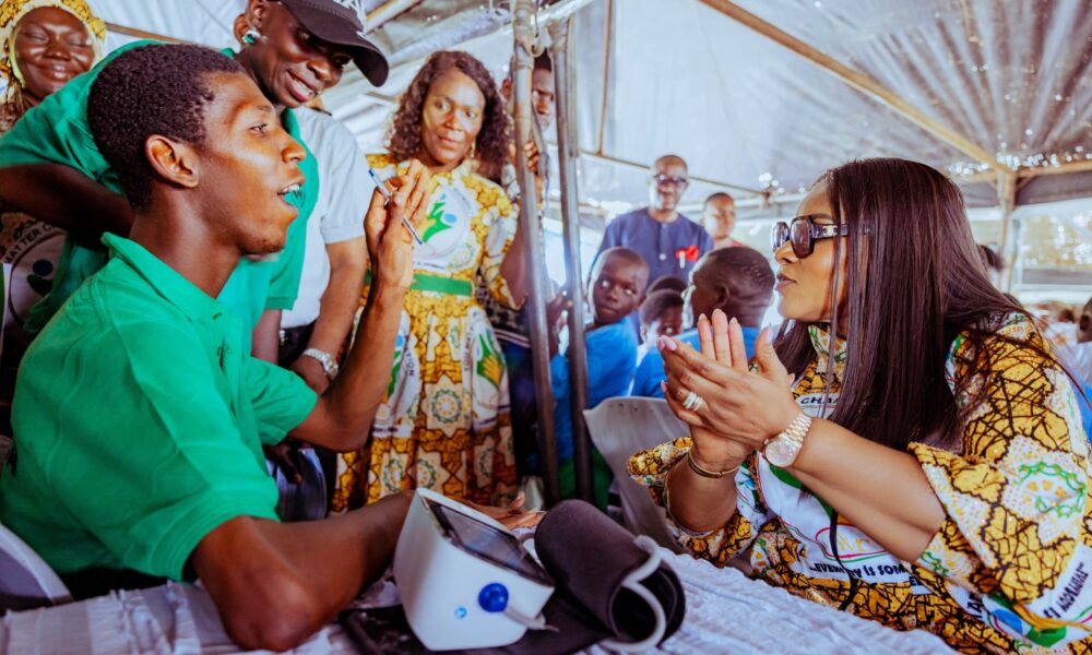 Delta First Lady Donates Medication, Wheelchairs, Others To Special-Needs Children In Ughelli North LGA