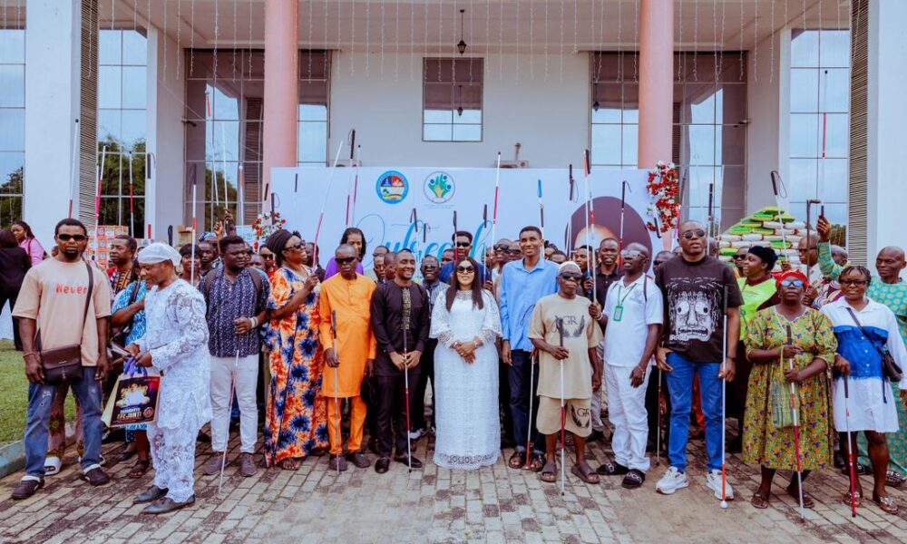 Gov. Oborevwori’s Wife Gives Scholarships To Visually Impaired Students