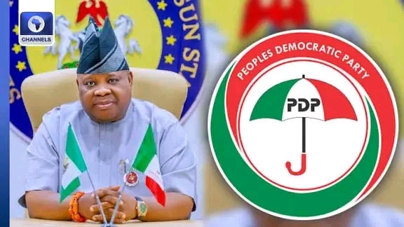 Governor Adeleke Resigns From PDP, Blames Party’s National Crisis
