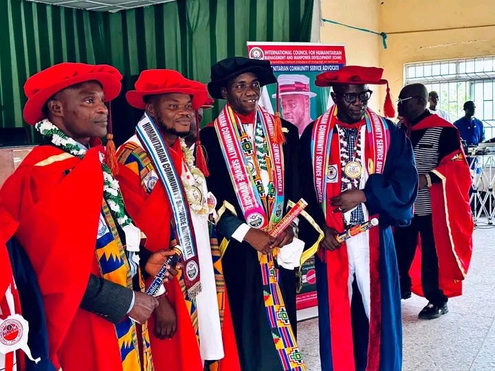 Maryland Christian University Confers Honorary Doctorate Degree On Rev. Goddowell Ivworin