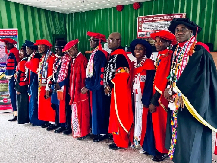 Maryland Christian University Confers Honorary Doctorate Degree On Rev. Goddowell Ivworin