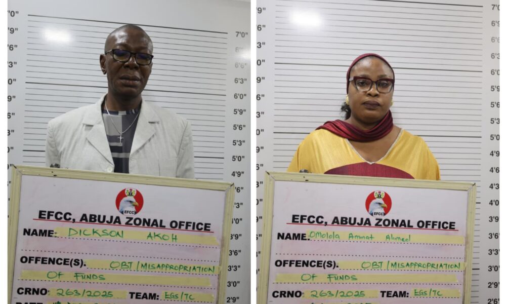 EFCC Arraigns Peace Corps Commandant, Director Of Finance For Alleged N60M