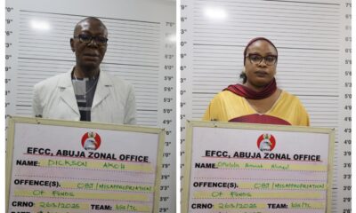 EFCC Arraigns Peace Corps Commandant, Director Of Finance For Alleged N60M