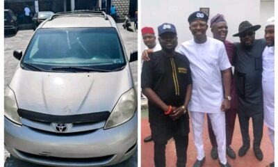 Comrade Umukoro Reacts, As He Gets Car Gift From Hon. Friday Osanebi