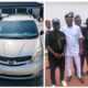 Comrade Umukoro Reacts, As He Gets Car Gift From Hon. Friday Osanebi