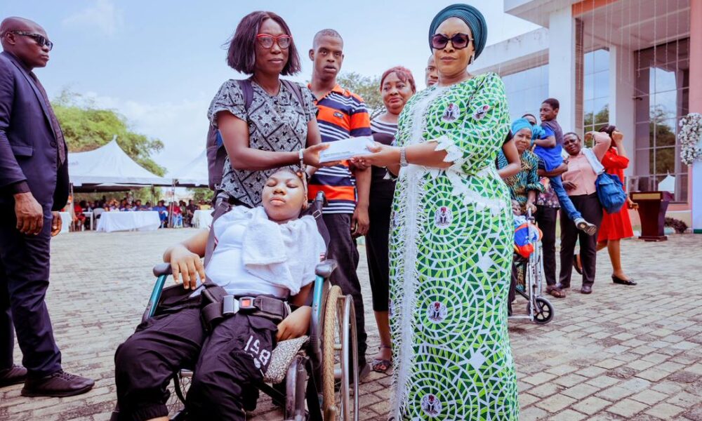 Oluremi Tinubu Launches RHI Economic Empowerment Programme For Persons With Disabilities In Delta, Other States