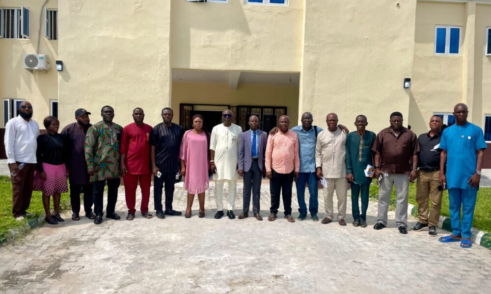 Publishers Of Community Newspapers Visit Ethiope East Council Boss