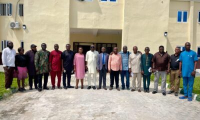 Publishers Of Community Newspapers Visit Ethiope East Council Boss