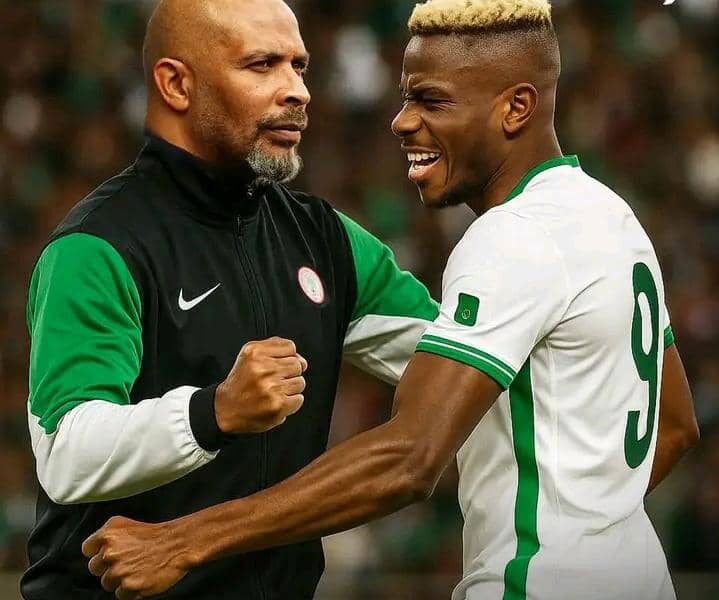 AFCON: Eric Chelle Names Osimhen As World’s Best Striker Ahead Uganda Clash