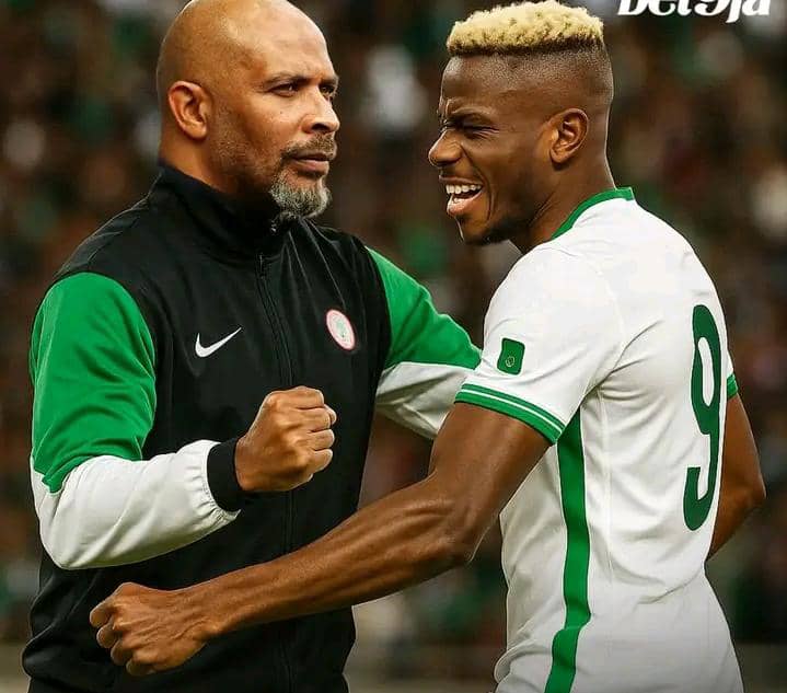 AFCON: Eric Chelle Names Osimhen As World’s Best Striker Ahead Uganda Clash