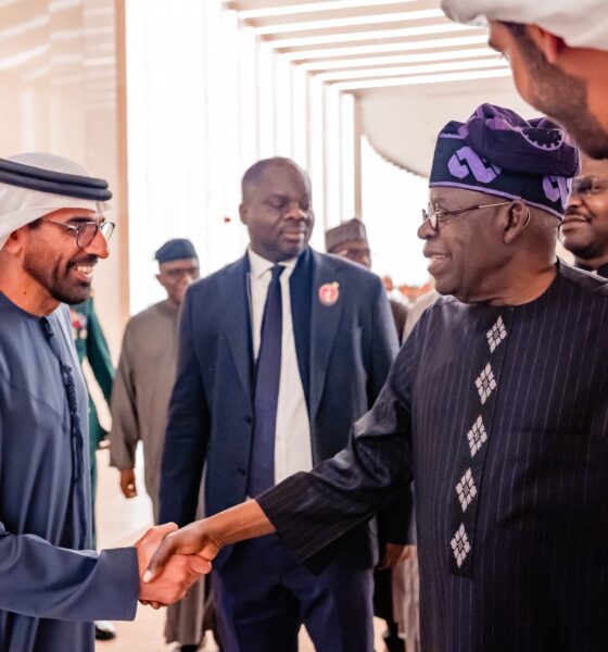 President Tinubu Arrives Abu Dhabi