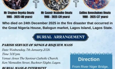 Governor Soludo Mourns Victims Of Lagos Island Fire Tragedy