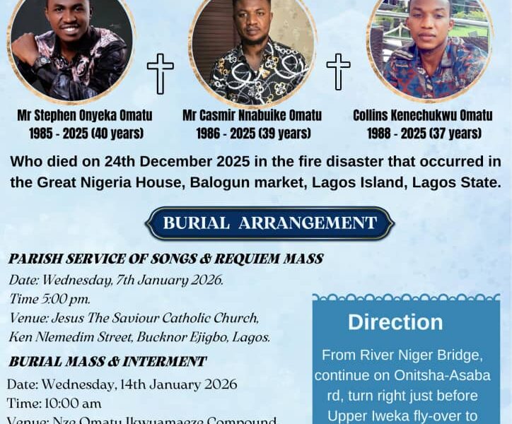 Governor Soludo Mourns Victims Of Lagos Island Fire Tragedy