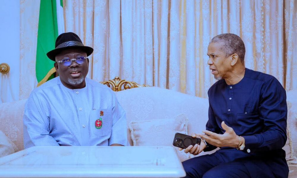 Otovwodo Flyover Groundbreaking: Dafinone Welcomes Oborevwori To Ughelli, Commends Infrastructure Drive In Delta