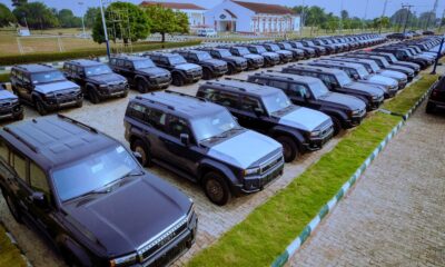 Oborevwori Presents SUVs To Traditional Rulers In Delta
