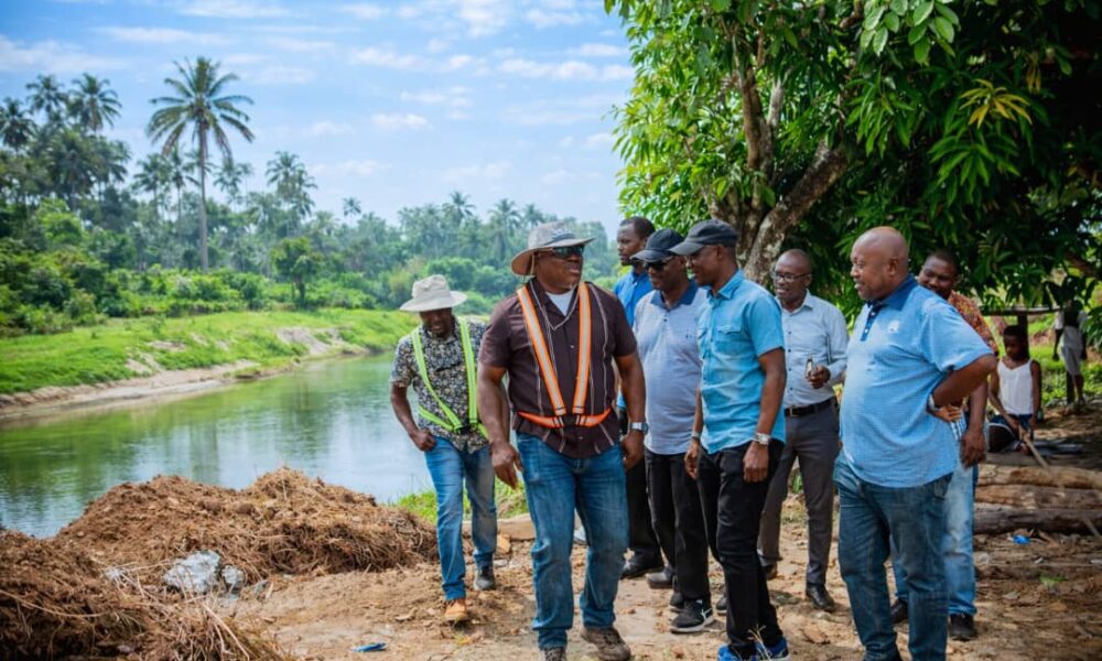 Delta Govt Begins Construction Of 10.1km Aboh–Akarai Road, Okiri River Bridge In Ndokwa East