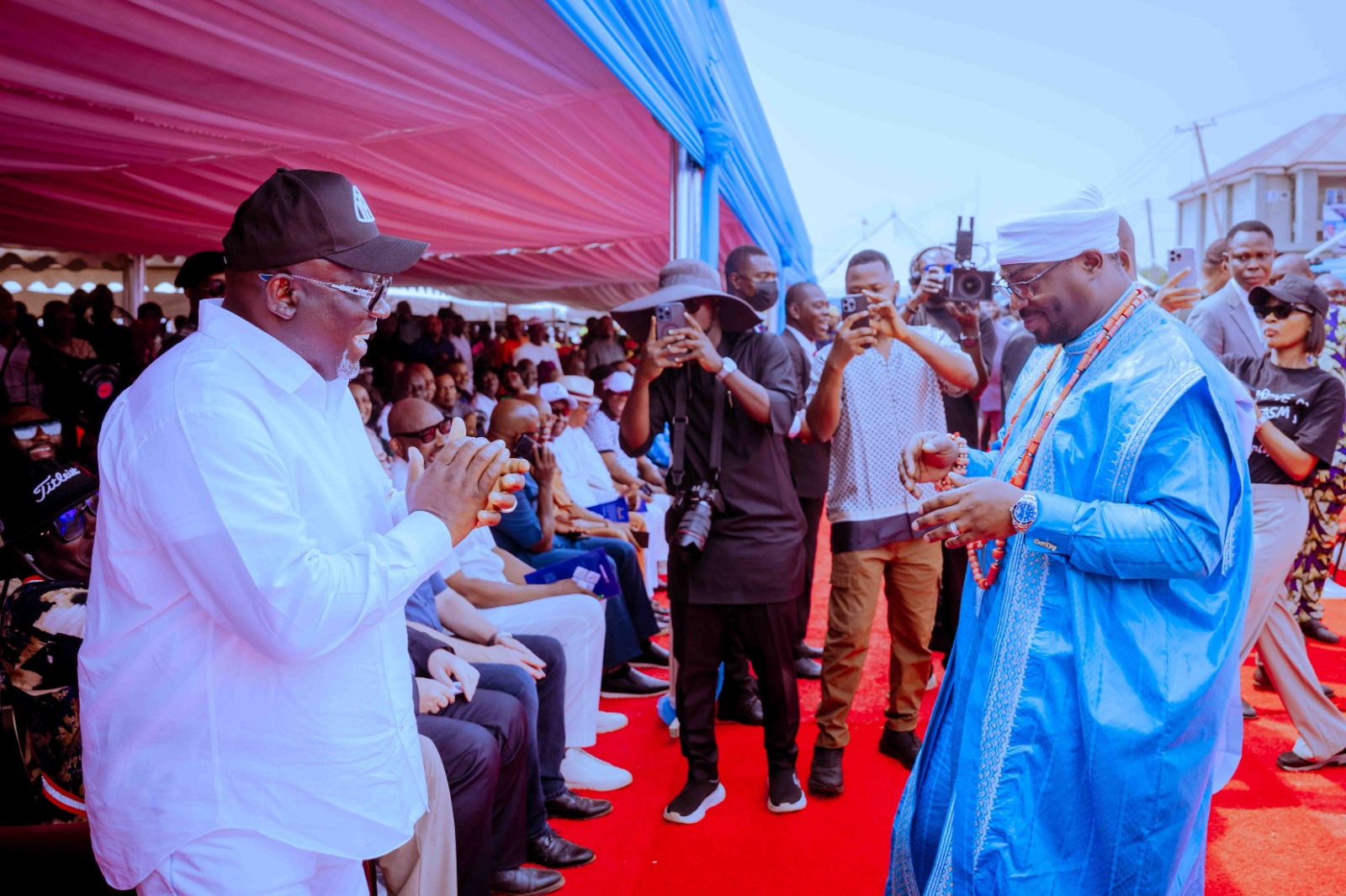 Ned Nwoko Praises Oborevwori's Flyover Project In Agbor, Says It's Strategic Investment In Public Safety, Economic Growth, Urban Efficiency