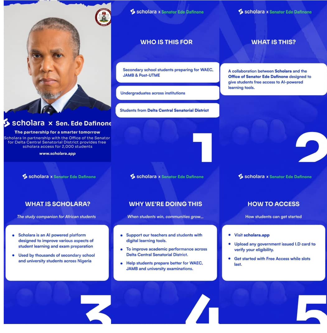 Dafinone Partners Scholara To Expand Access To Technology-Driven Learning For Students In Delta Central