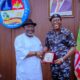 CP AINA ADESOLA PAYS COURTESY VISIT TO DELTA STATE GOVERNOR