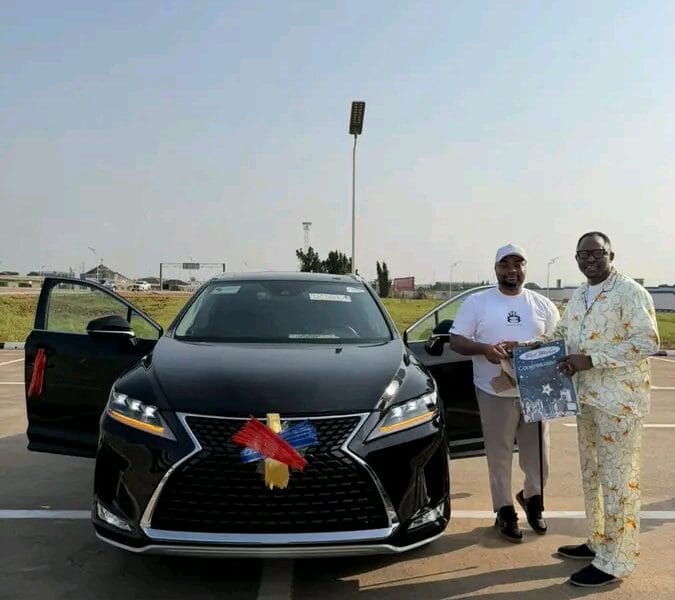 Osanebi Surprises Principal Private Secretary With Luxury SUV