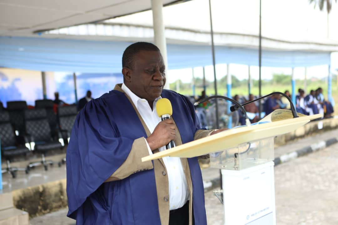 DELSU Matriculates 9,498 Students For 2025/2026 Session, As VC Assures Matriculants Of University’s Preparedness To Give Them Best Training