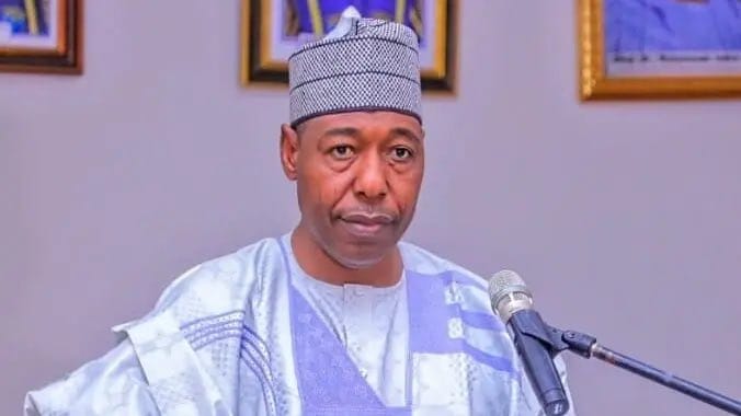 Zulum Sacks All Borno Commissioners, Dissolves State Executive Council
