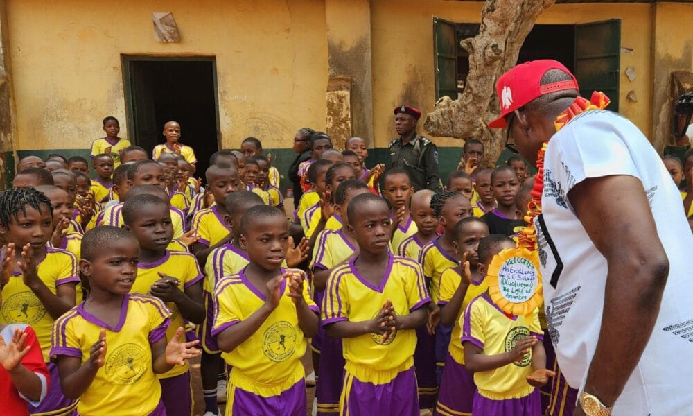 Governor Soludo Tours/Monitors Ten Schools