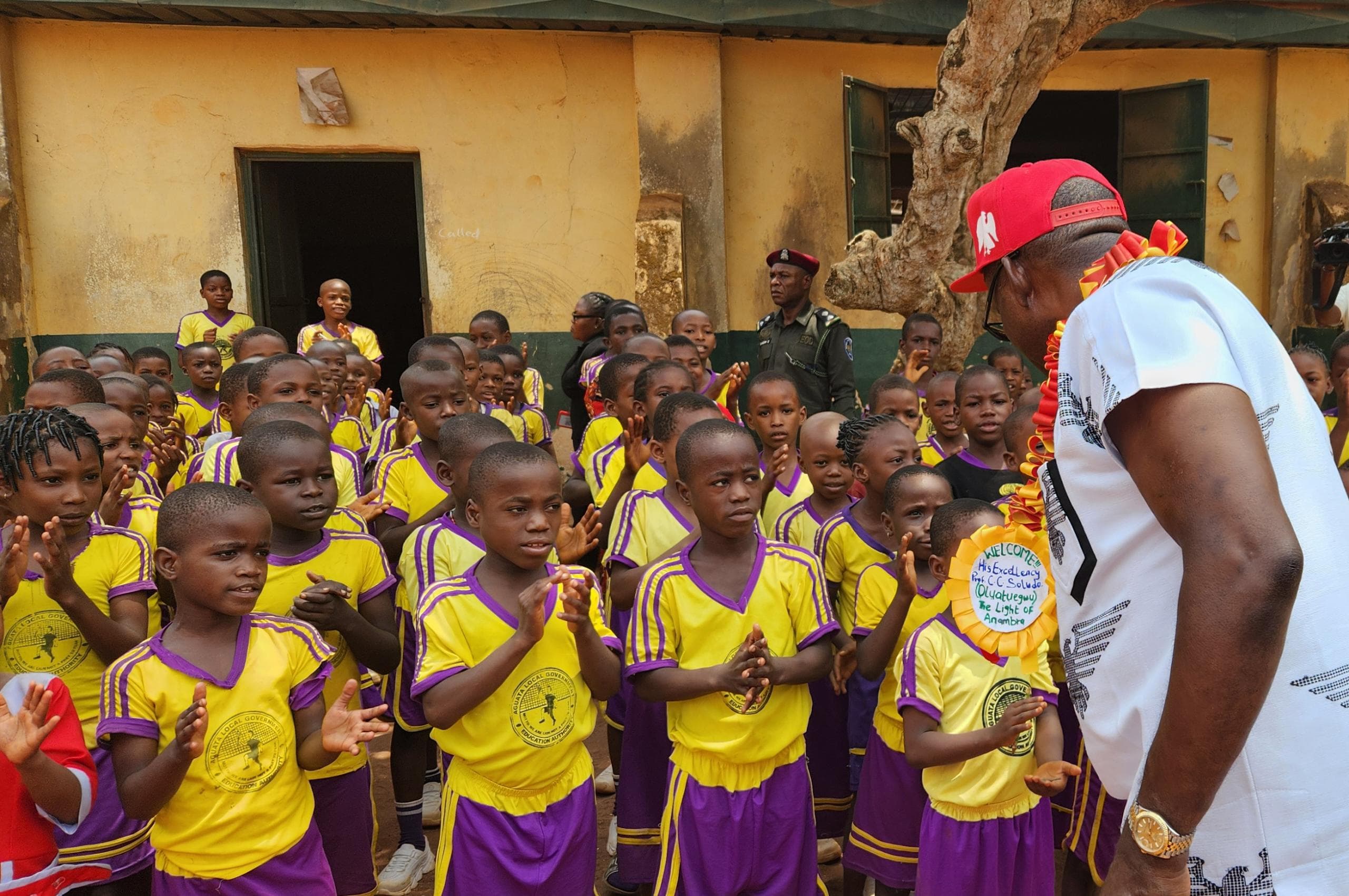 Governor Soludo Tours/Monitors Ten Schools