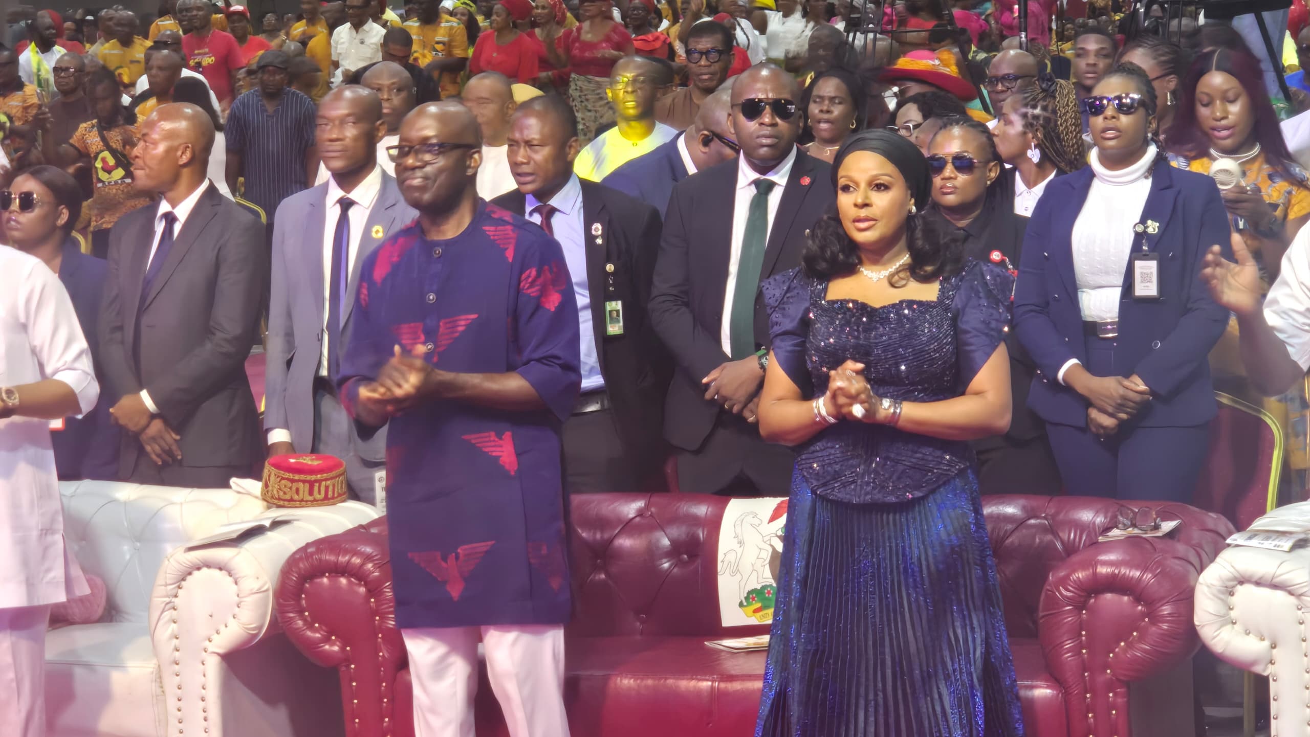 Gov Soludo Commits Second Term To God As Anambra Holds Interdenominational Thanksgiving Service