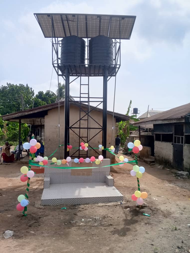 HRM Ararile Commissions Solar-Powered Borehole Donated By Umusu Family To Agbarha Abraka Community