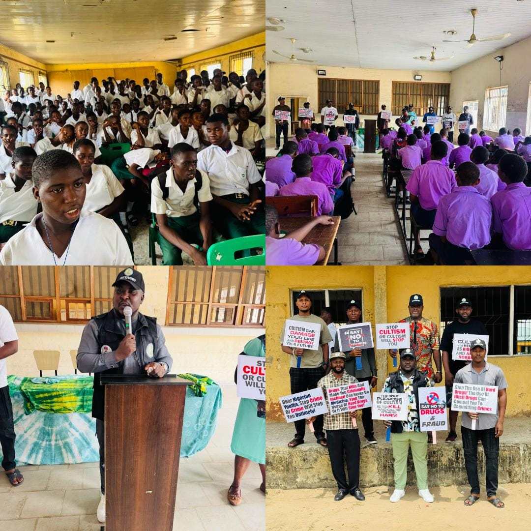 Delta: ISRCA Launches Public Senior Secondary School Mentorship Outreach Program Against Cultism, Drug Abuse