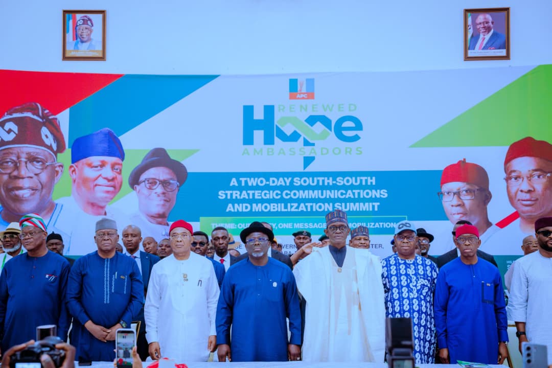 2027: Uzodimma, Oborevwori, Okowa Rally South-South APC For Unified Messaging, Grassroots Mobilisation