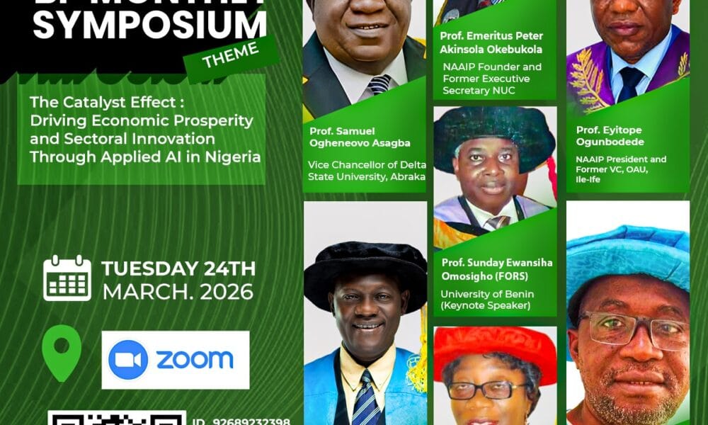 Communique Issued At The Conclusion Of The 3rd Bi-Monthly Symposium Of NAAIP Held March 24, 2026