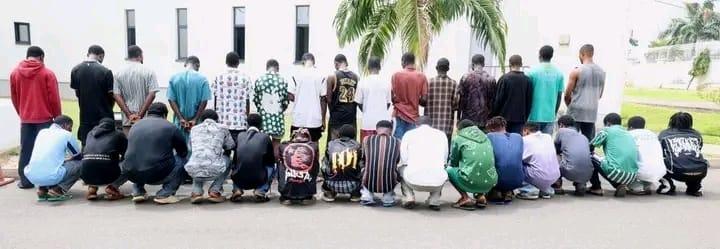 EFCC Busts Yahoo Academy In FCT, Nabs 31 Suspects