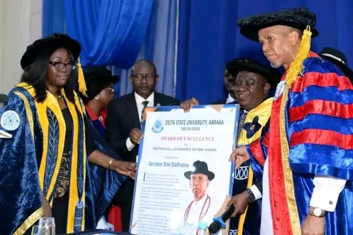 Dafinone To DELSU Graduates: Nigeria’s Future Depends On Turning Potential Into Productivity